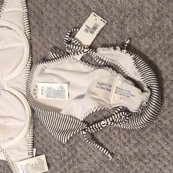NWT ROXY Bico Mind Of Freedom Top &Tie Side Bikini Bottoms - S - Picture 11 of 13